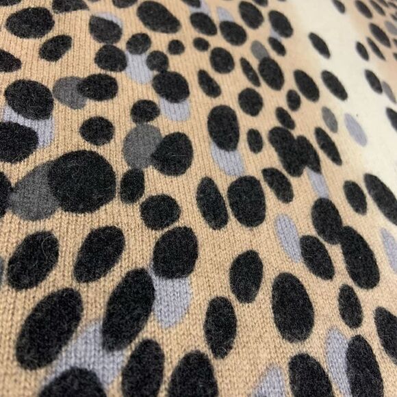 EQUIPMENT Cashmere Dalmatian Dot Cecile Sweater - Picture 5 of 11